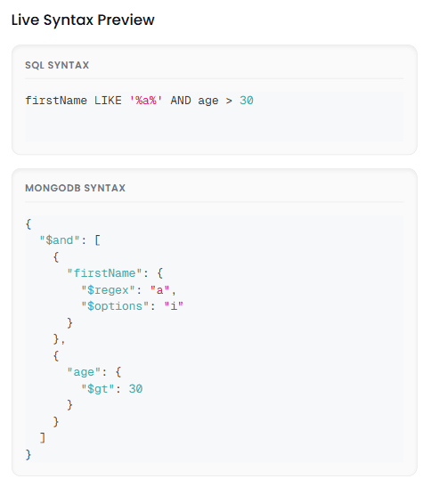 SQL Export Light